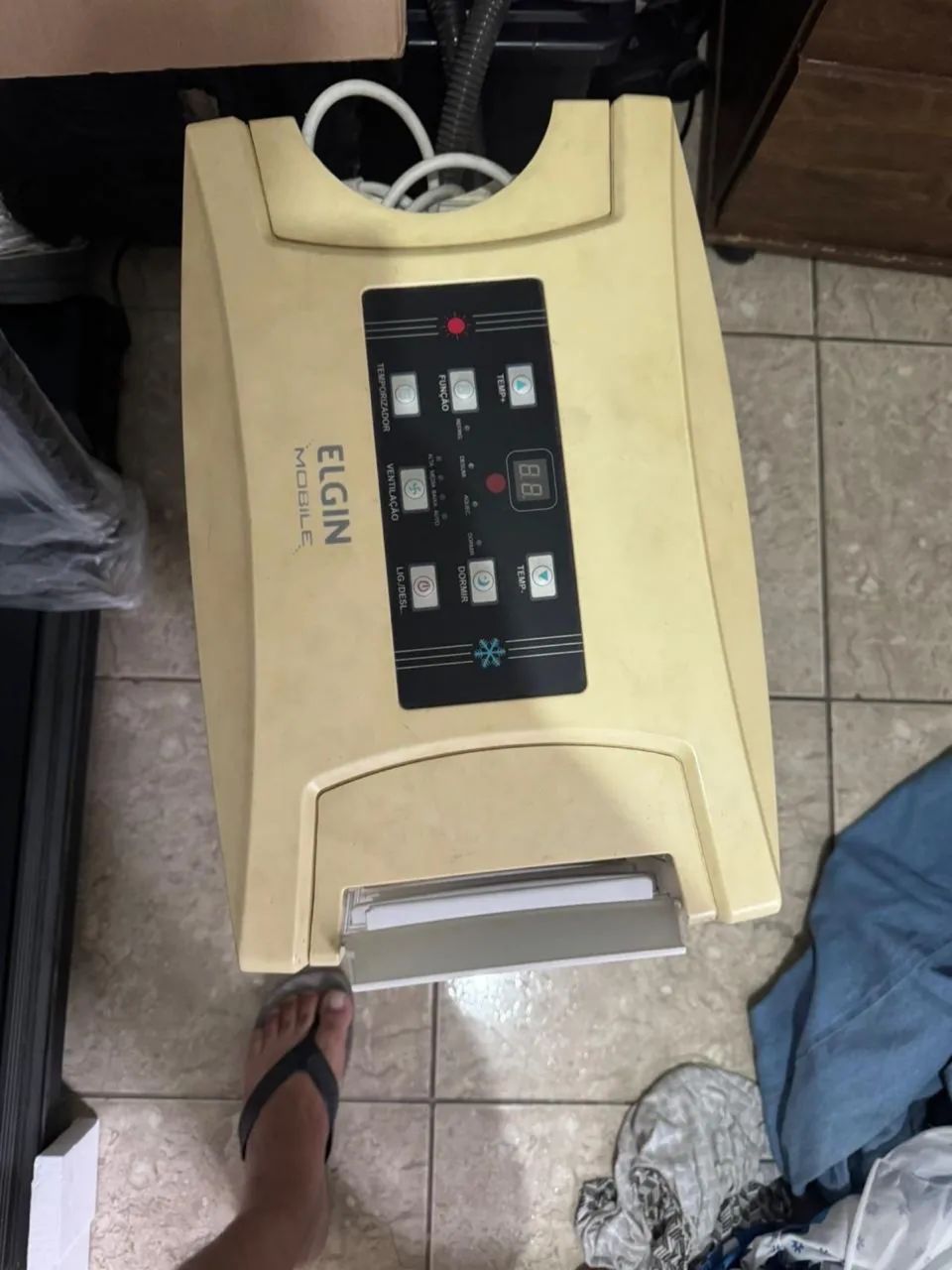 Ar Condicionado Portátil Elgin 9.000 Btus Só 700 - Foto 5
