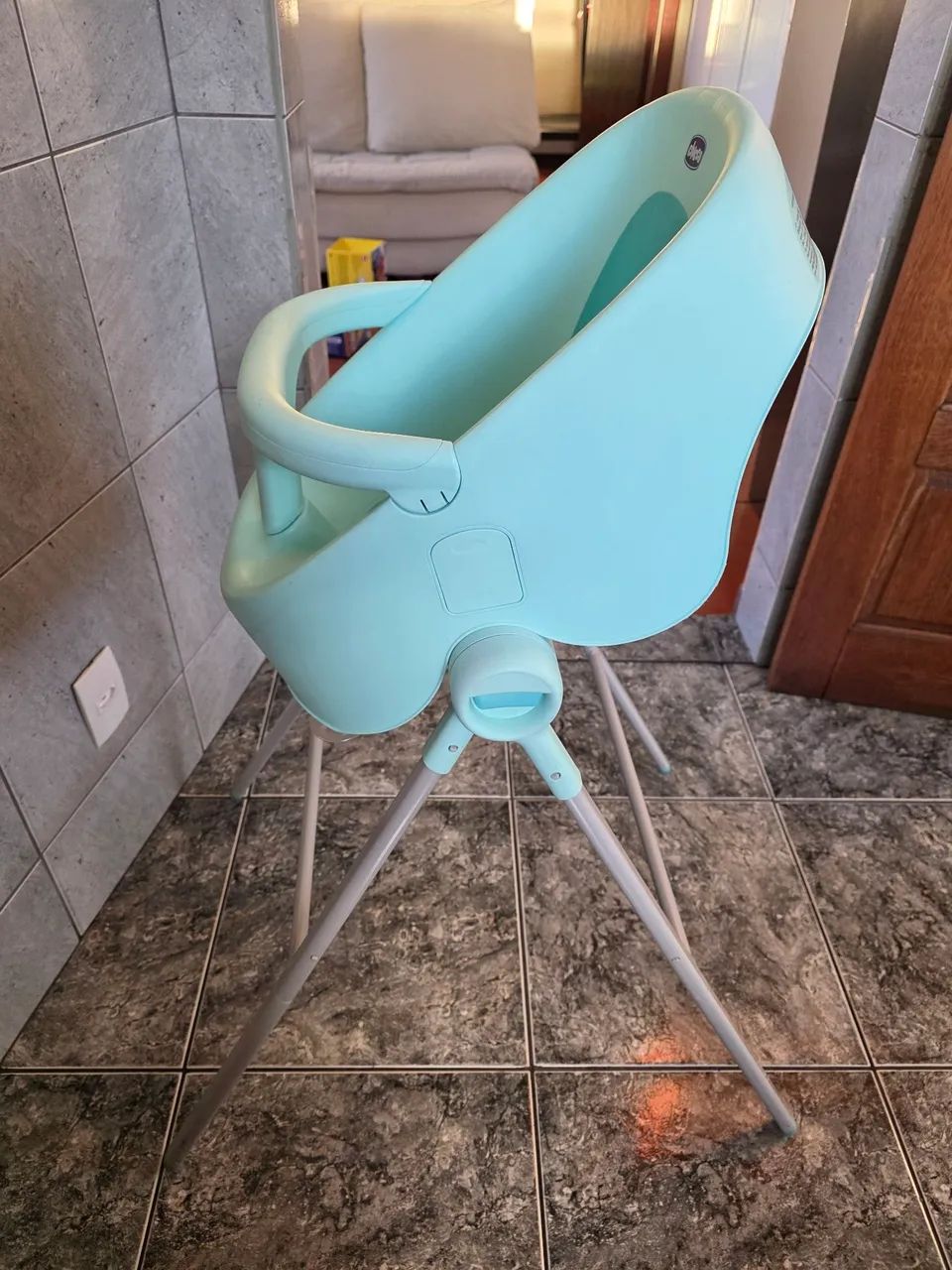 Cadeira de banho para bebê Bubble Nest da Chico - Foto 2