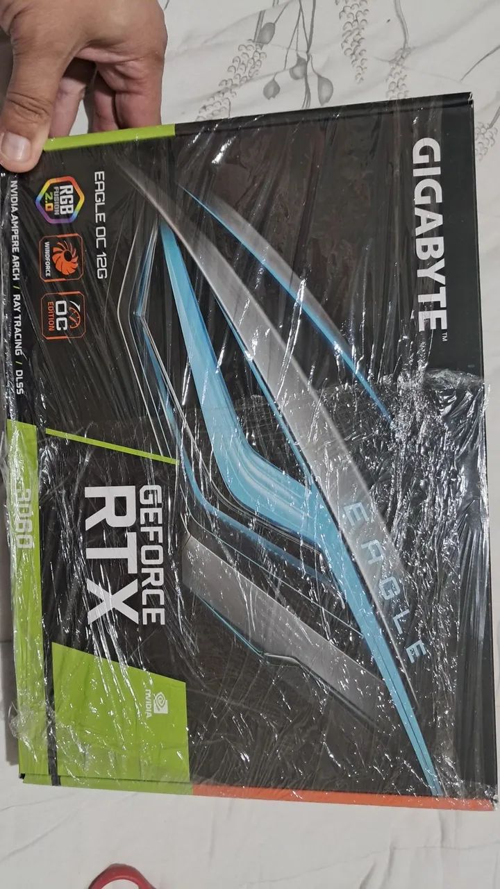 PLACA DE VIDEO - RTX 3060 12GB EAGLE GIGABYTE OC EDITION - Foto 5