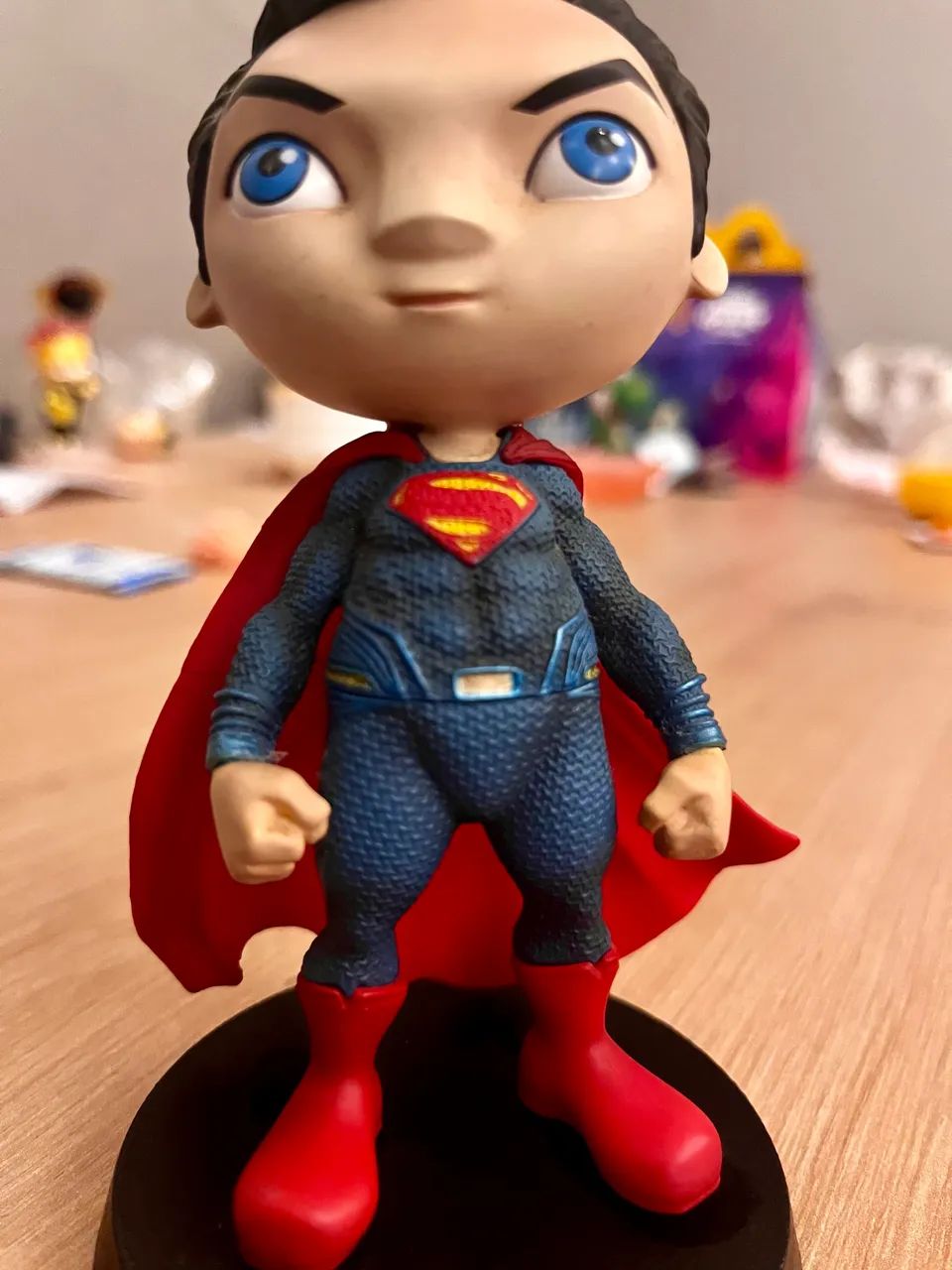BONECO SUPERMAN - LIGA DA JUSTIÇA - MINICO HEROES - Foto 3