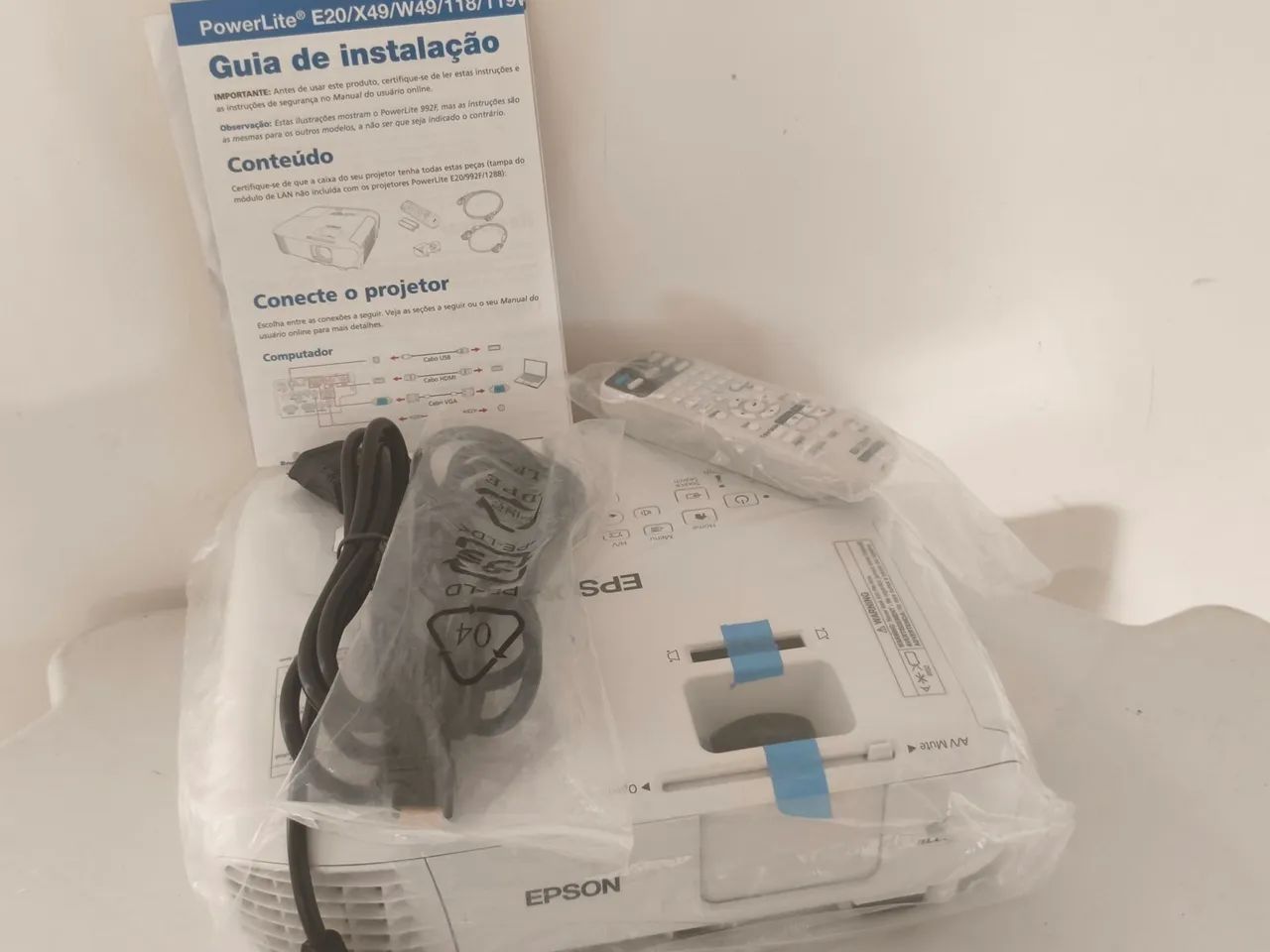 Projetor Epson e20 novo  - Foto 4
