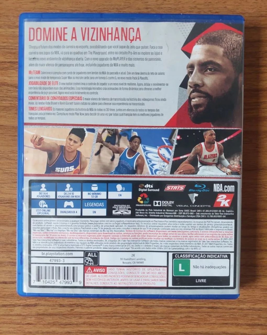 NBA 2K18 - PS4 [EXCELENTE ESTADO] - Foto 2