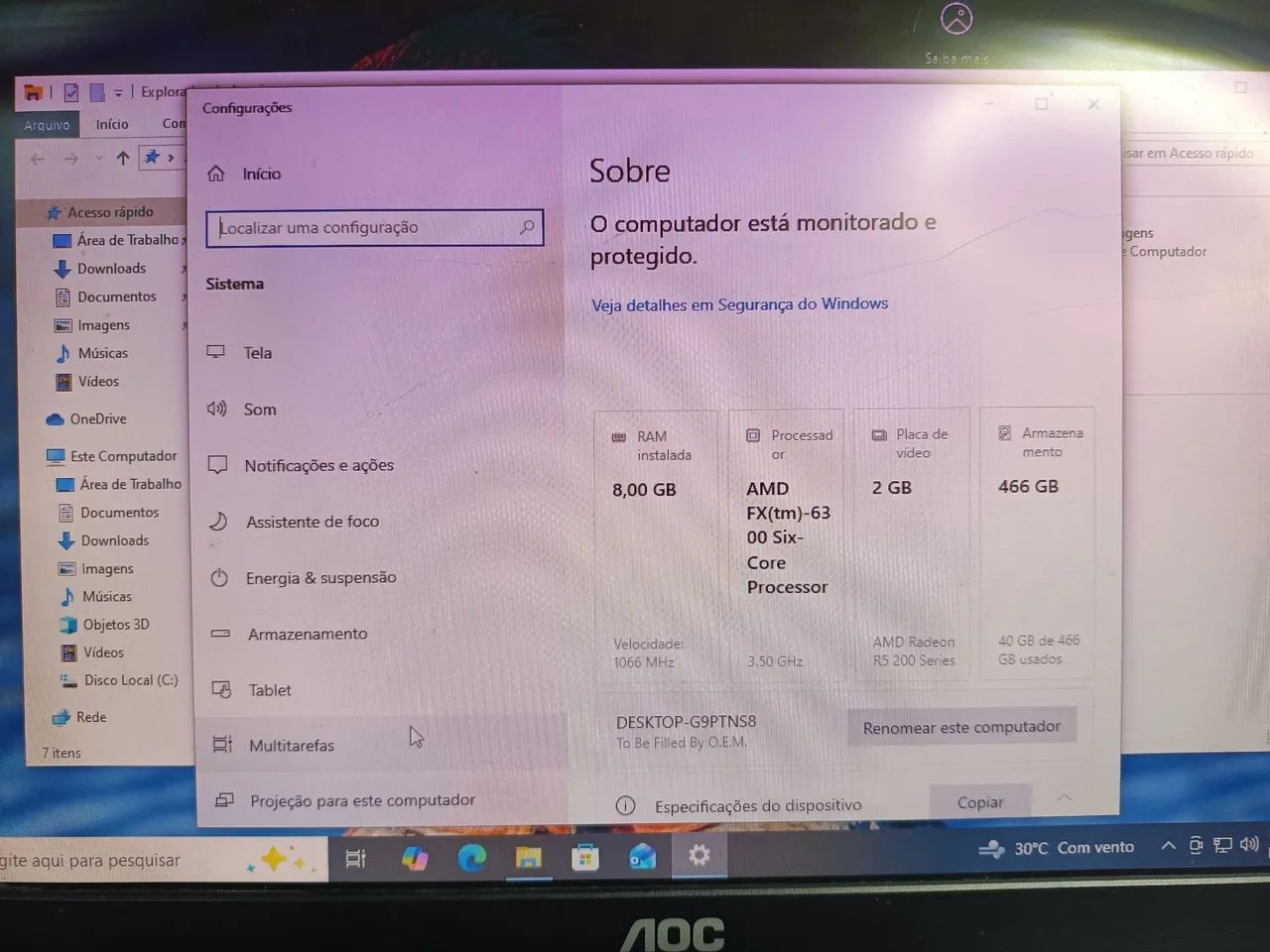 Computador Gamer AMD FX 6300 6 Core  - Foto 4