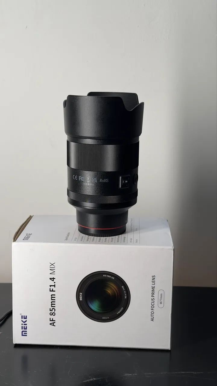 Lente Sony Meike 85mm f/1.4 Full-Frame - Com autofoco - Foto 3