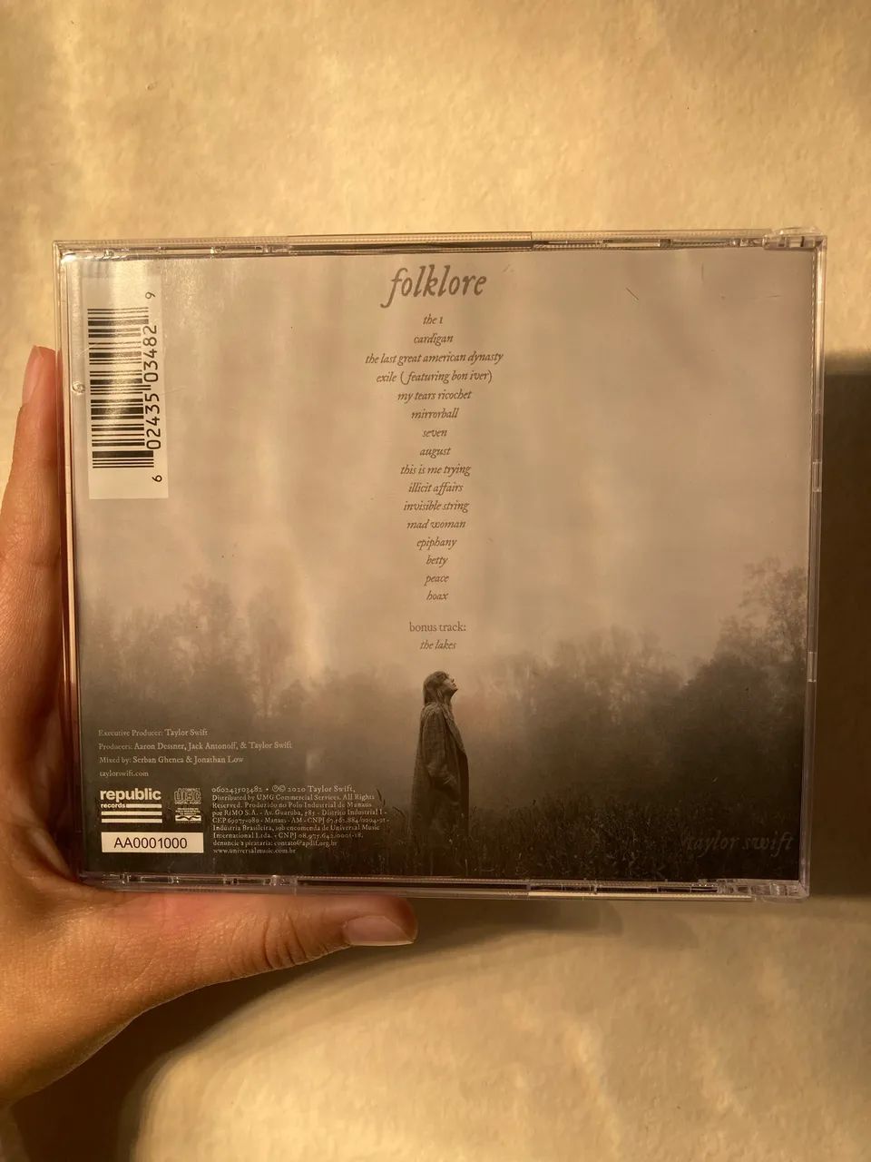 cd taylor swift folklore in the weeds  - Foto 2