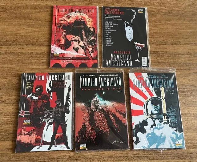 Lote HQs Vampiro Americano Lacradas