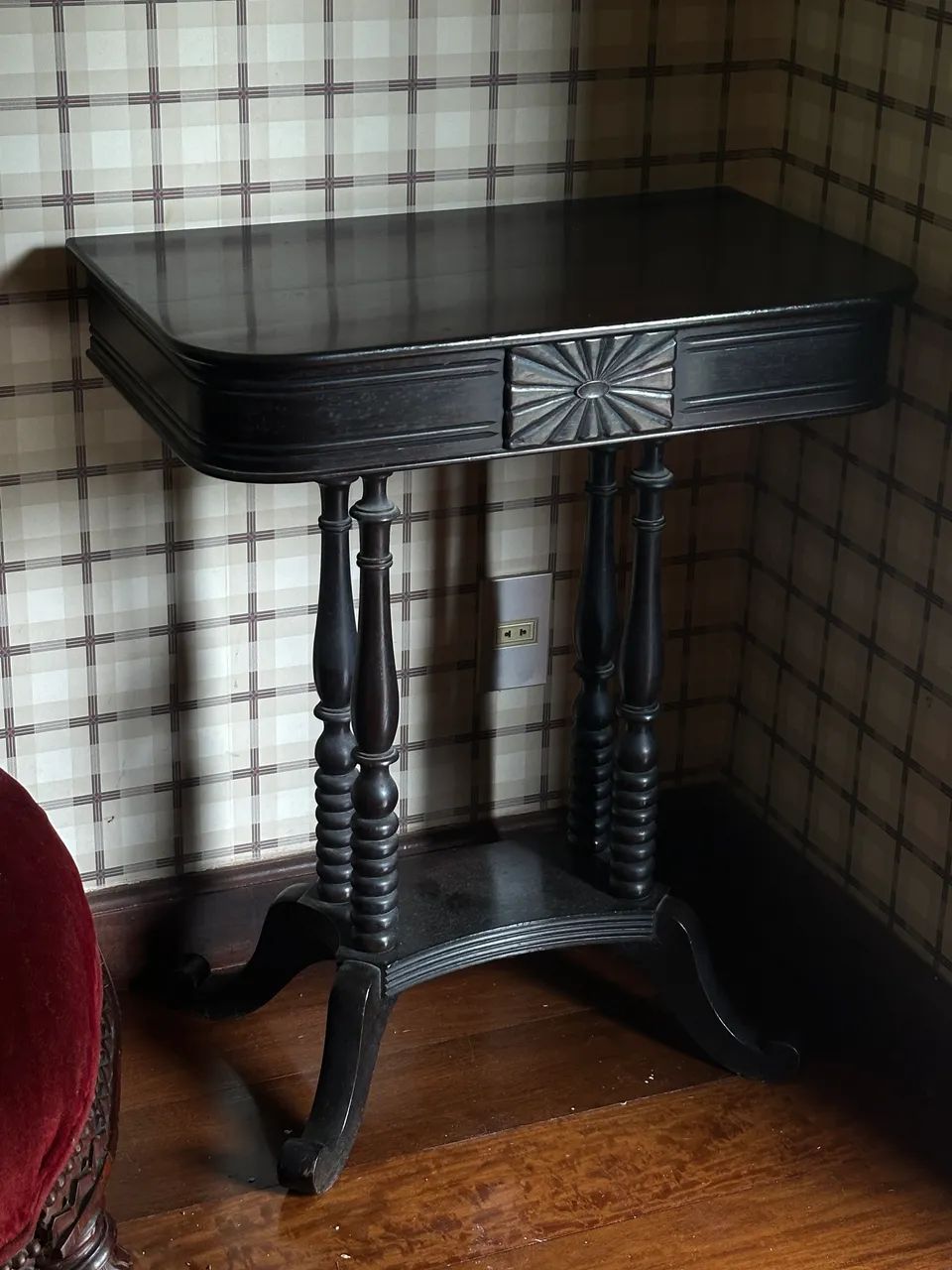 Mesa de apoio de jacarandá  - Foto 3