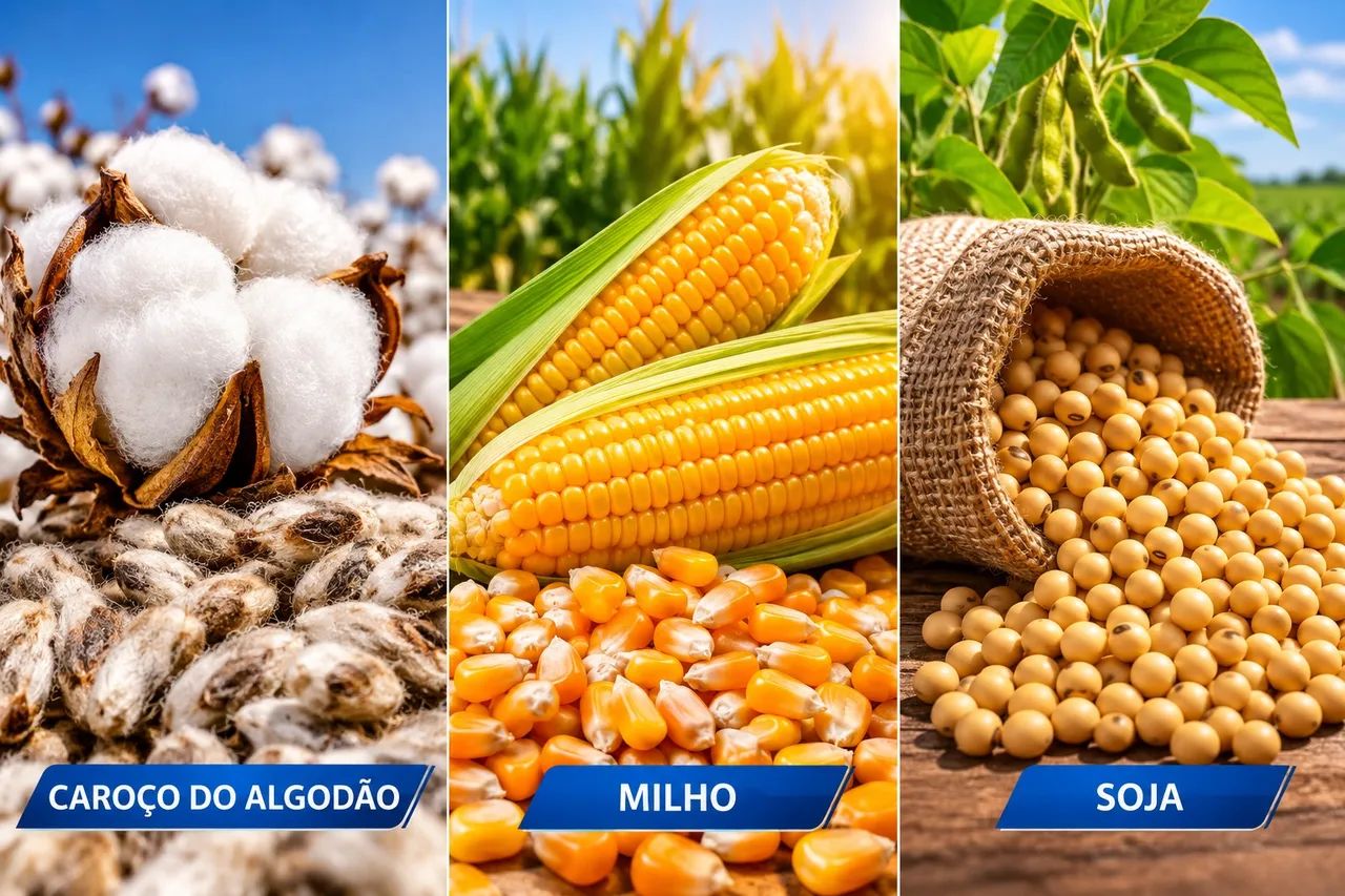VENDA DE COMMODITIES | MILHO ? SOJA ? CAROÇO DE ALGODÃO