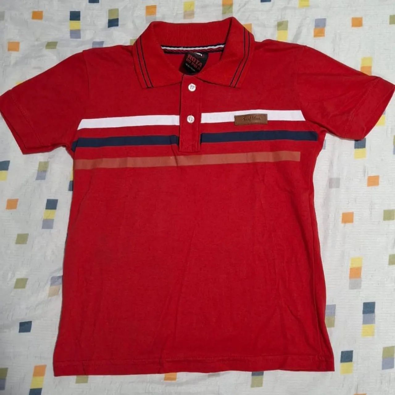 Camisa Infantil Algodão Nova - Foto 2