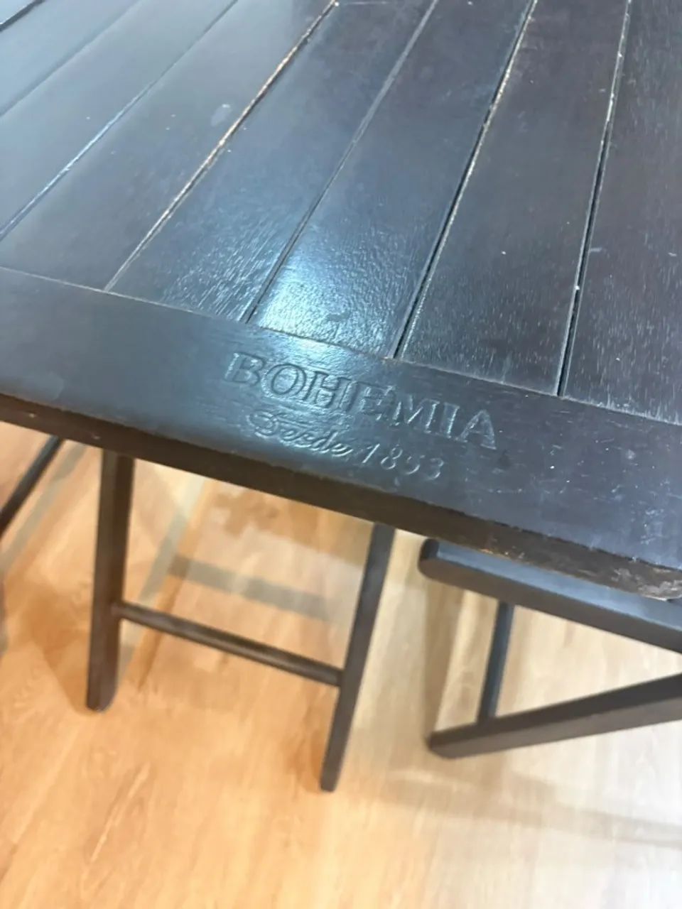 Mesa de Bar Dobrável Bohemia + 5 cadeiras - Foto 5