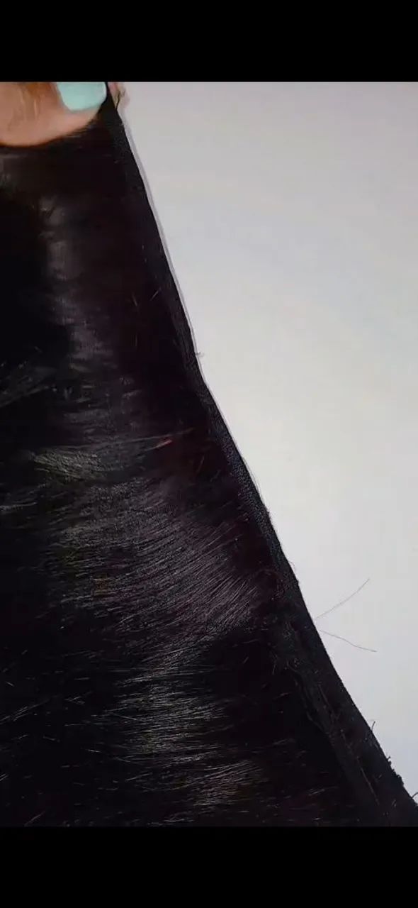 Tecimento de cabelo. 