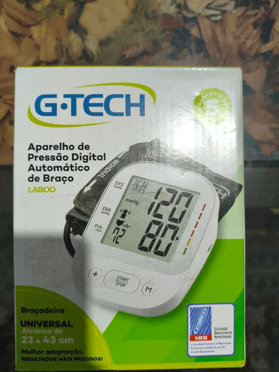 Aparelho de pressão digital automático de braço