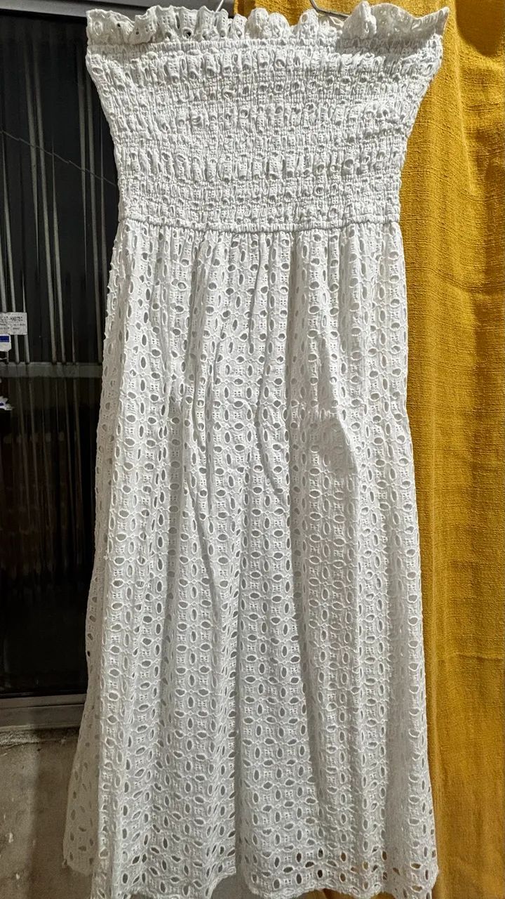 Vestido Branco Rabbitohs Midi  - Foto 2