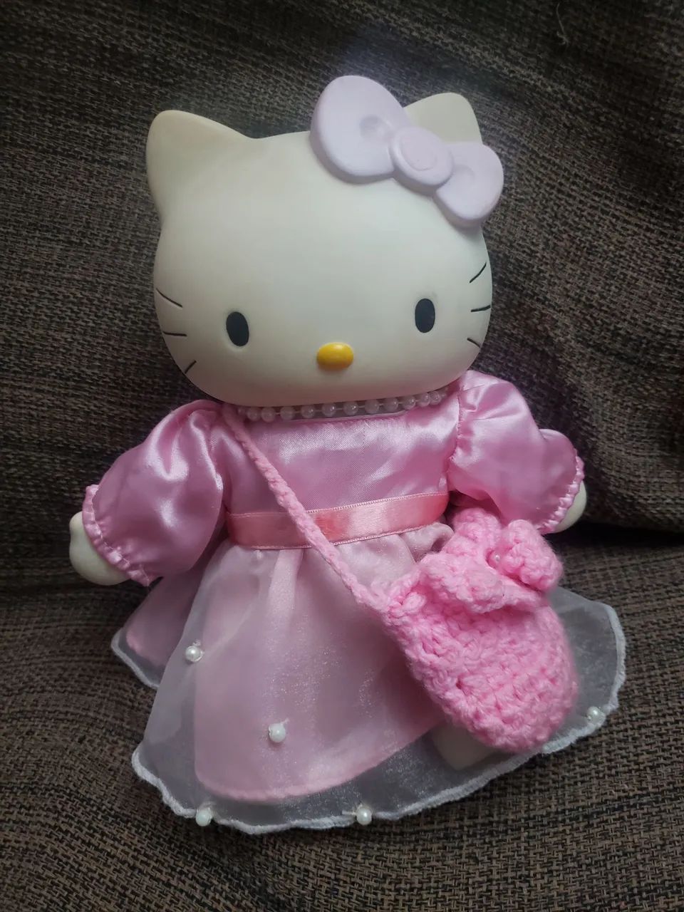 Boneca Helo kitty com roupinha original 