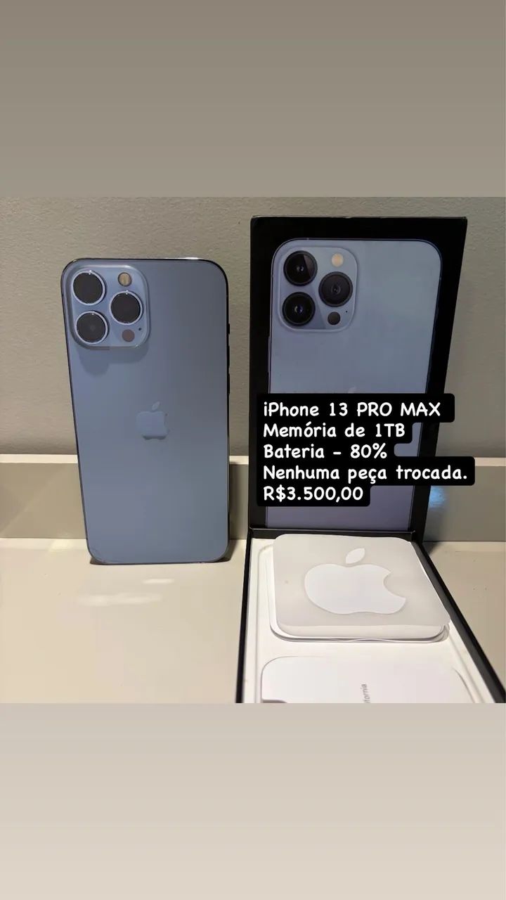 iPhone 13 Pro Max memória de 1 TB - Foto 2