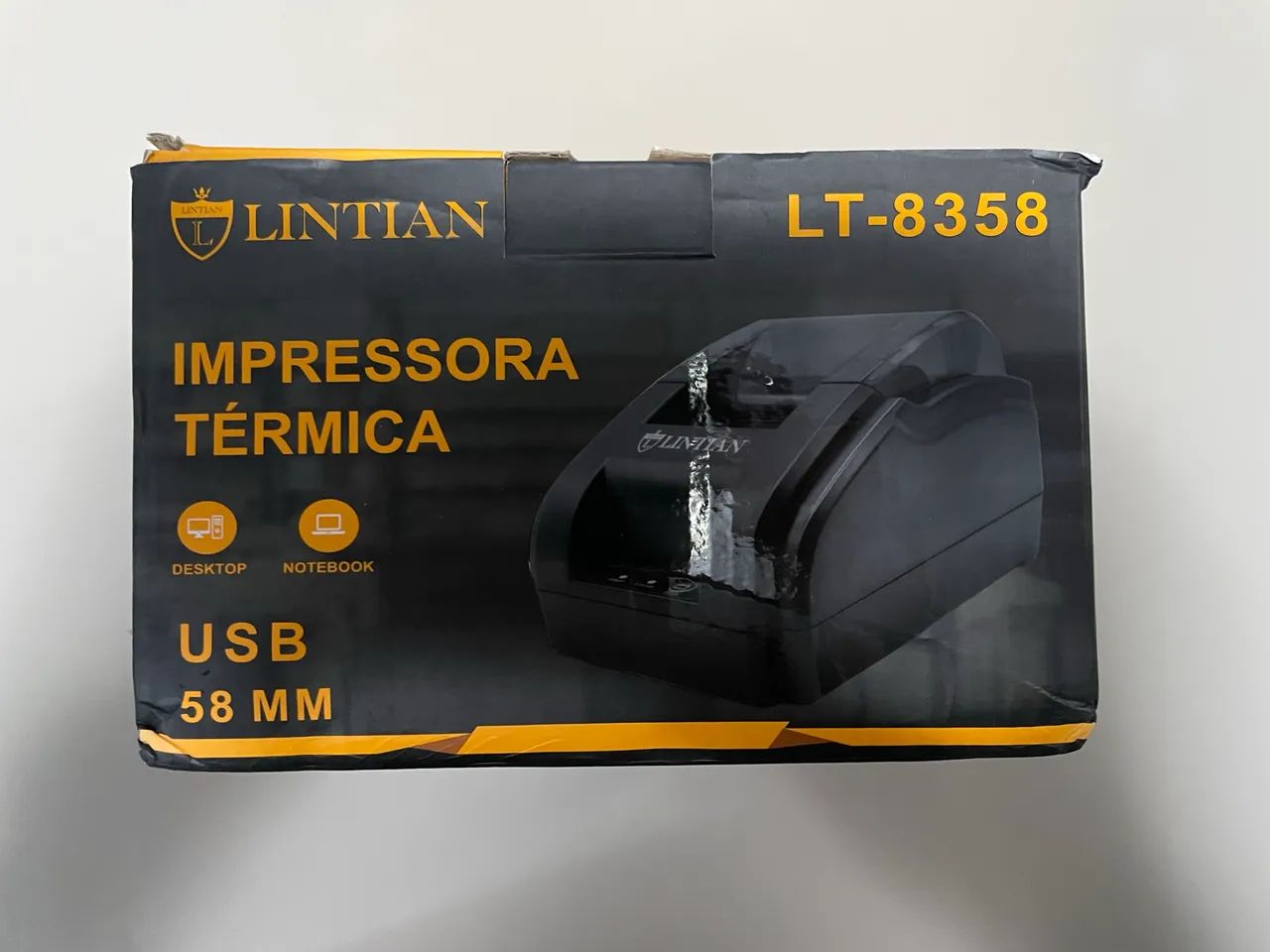 Impressora Térmica Lintian LT-8358 USB 58mm - Nova na Caixa - Foto 5