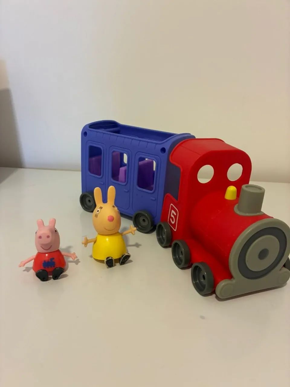 Peppa Pig Trem da Senhora Coelho - Foto 2