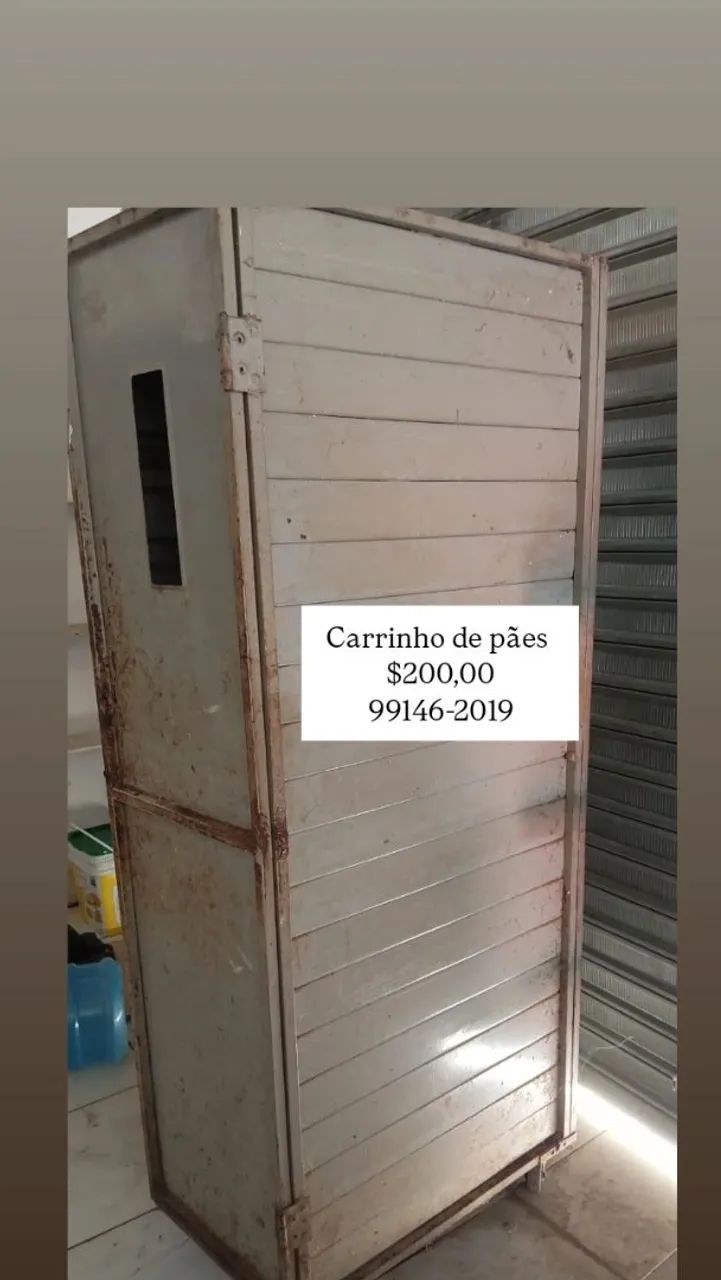 Carrinho de pães 