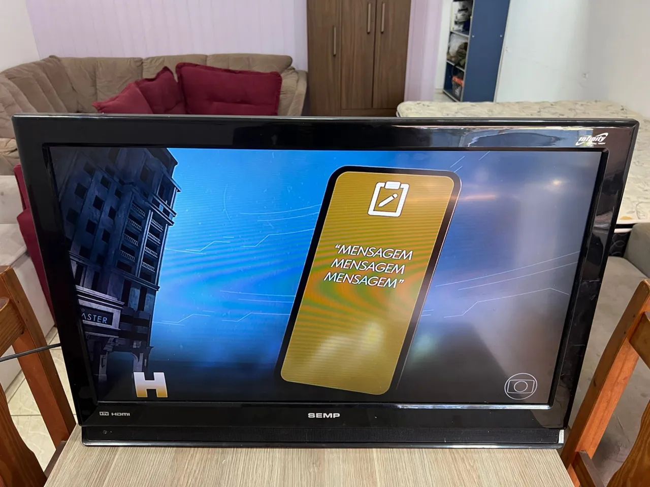 TV 32 Polegadas Com Conversor Digital Integrado e Entrada HDMI - Entrega Grátis  - Foto 2