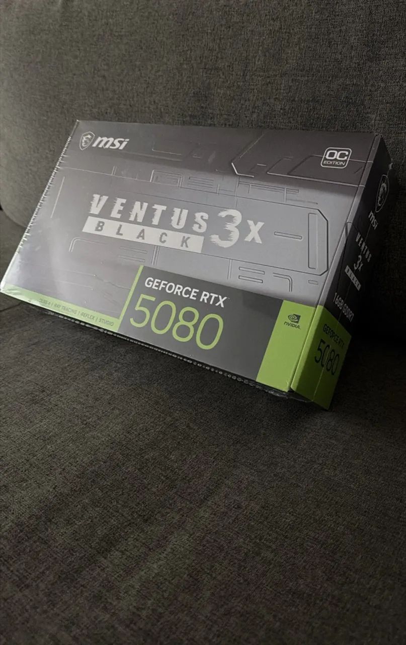 RTX 5080 - MSI Ventus 3x Black - Foto 3