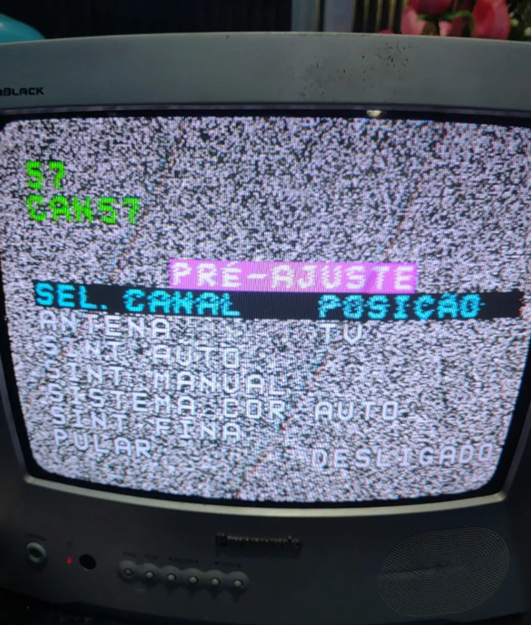 Tv Panasonic 14 polegadas tubo funcionando
