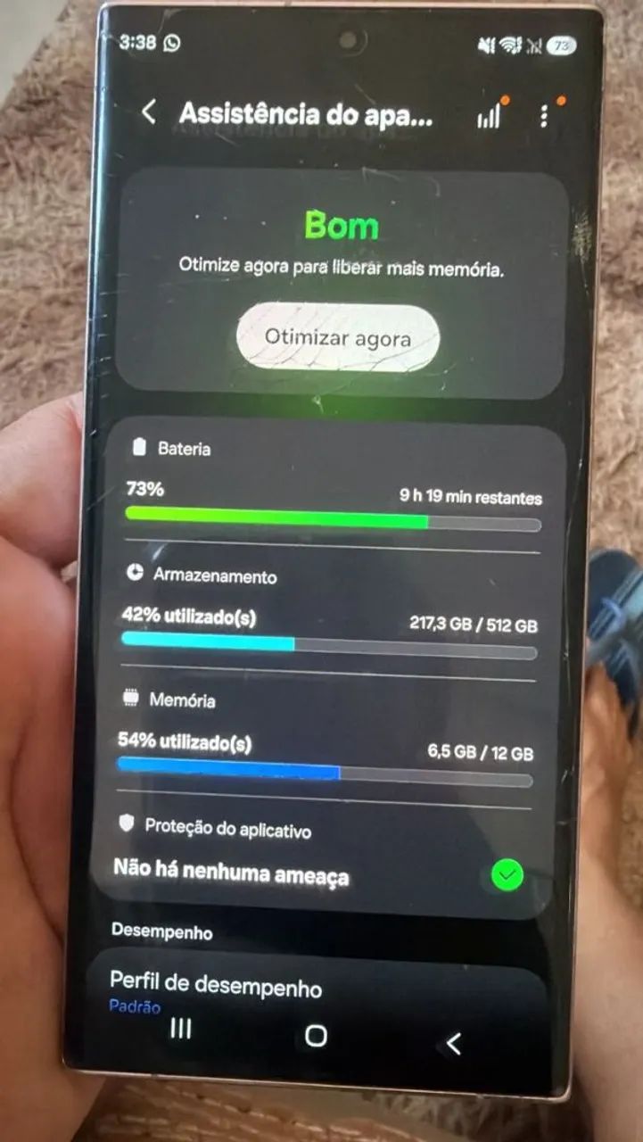 S23 ULTRA TELA TRINCADA  - Foto 2