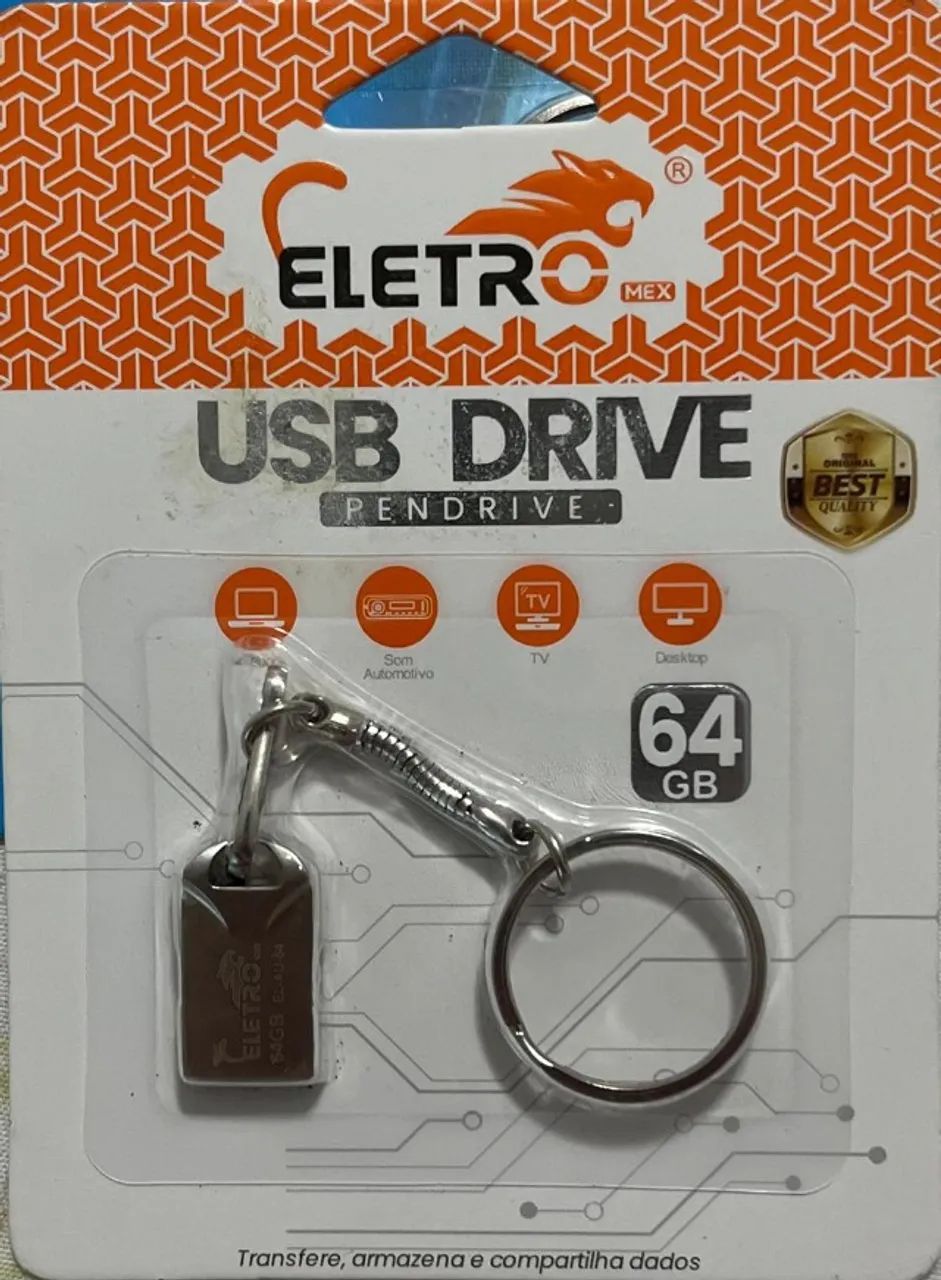 Pen Drive USB Drive Eletromex (64 GB)