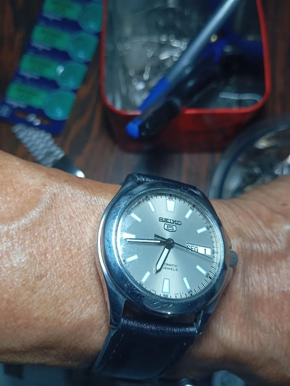 Relógio Seiko automático funcionando bem  - Foto 5