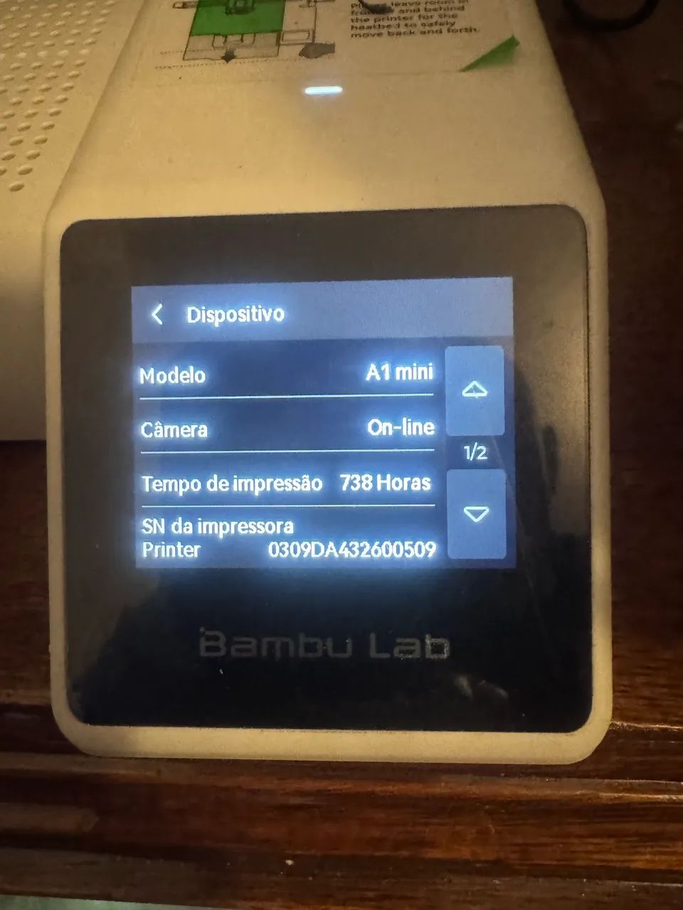 Impressora Bambu lab A1 mini sem AMS  - Foto 5