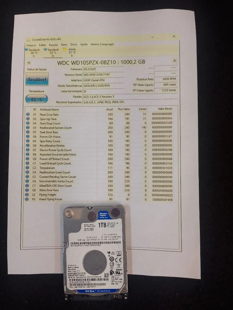 HD 1 TB  - Foto 5