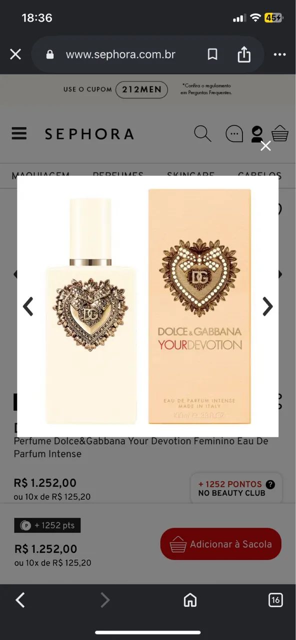 Your Devotion Dolce Gabanna