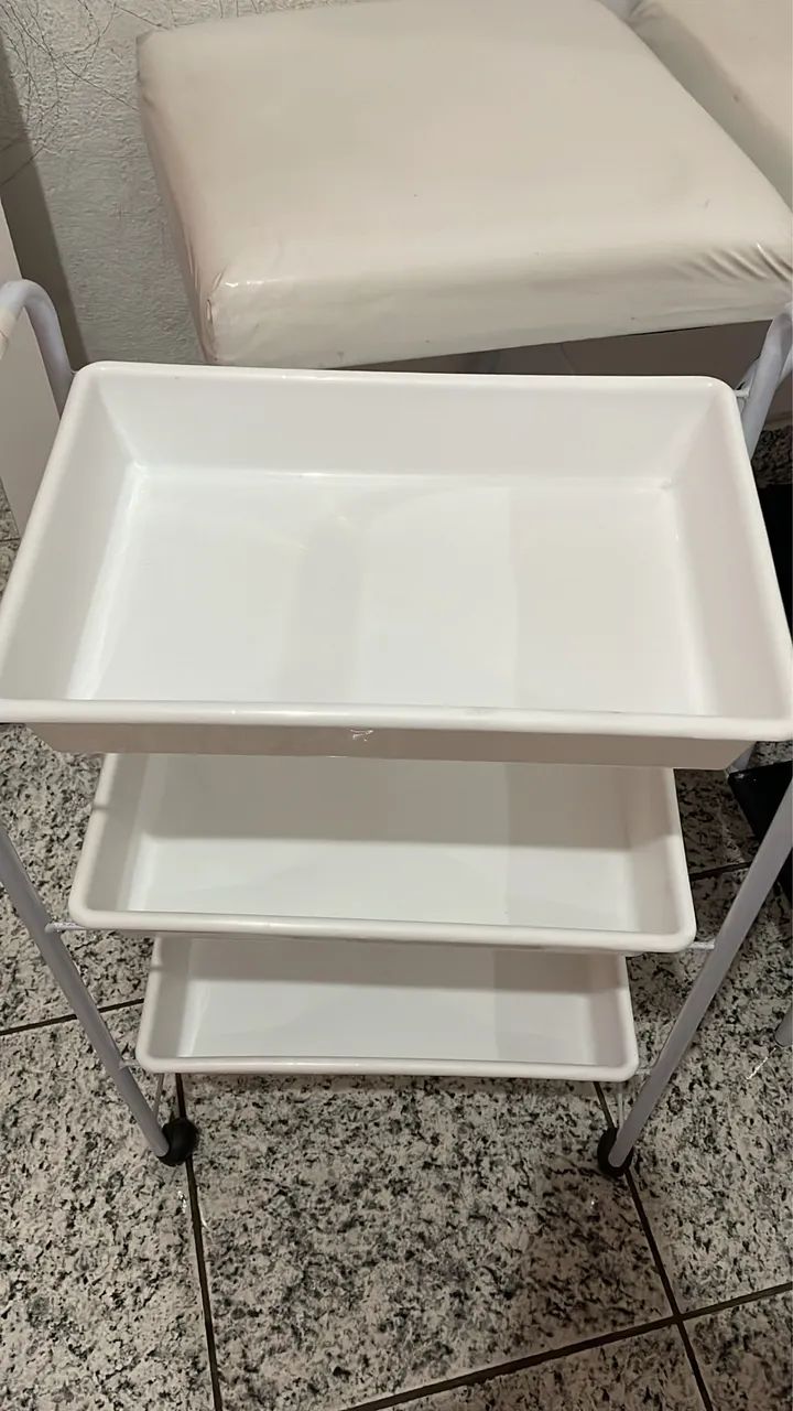 Kit maca, mocho, escadinha e carrinho auxiliar - Foto 2