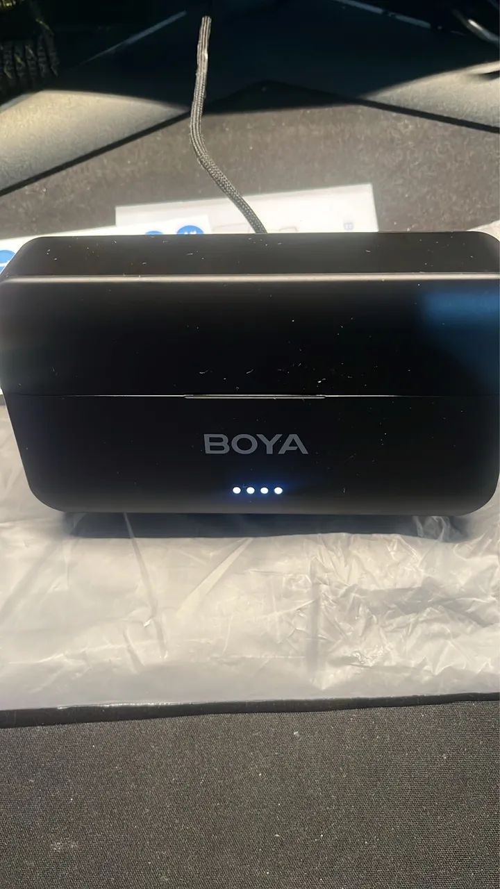 BOYA Microfone de lapela sem fio BY-V4U - Foto 4