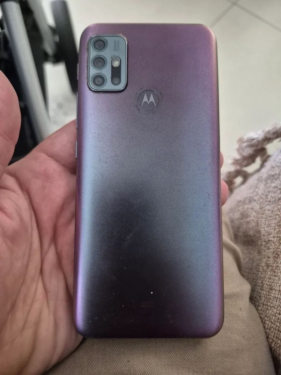 MOTO G30 USADO SEM CARREGADOR - Foto 2