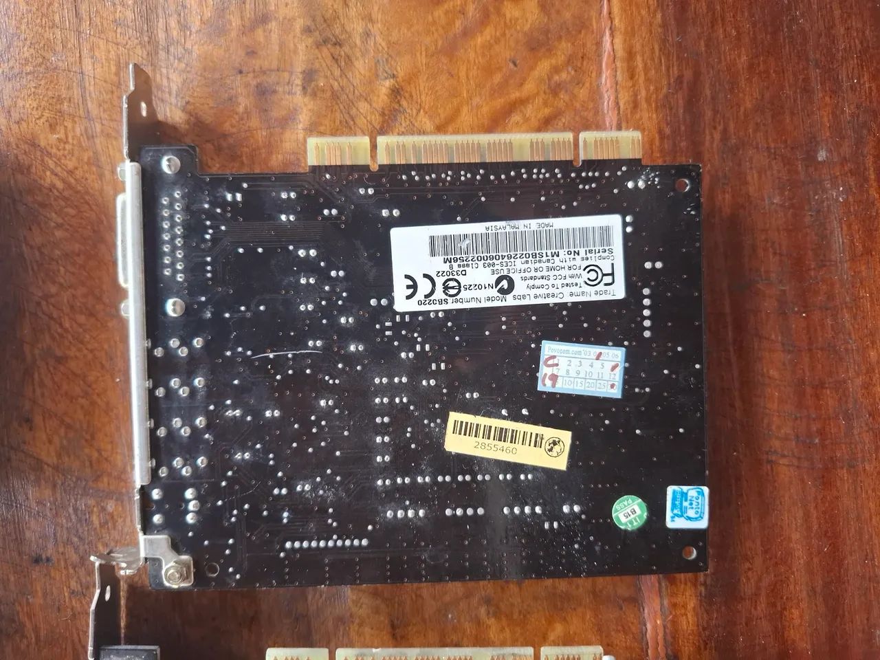 4 placas sound blaster pci  - Foto 5