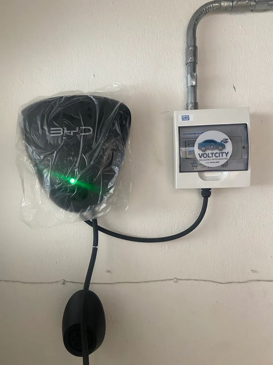 Instalação de Walbox para carro elétrico  - Foto 4