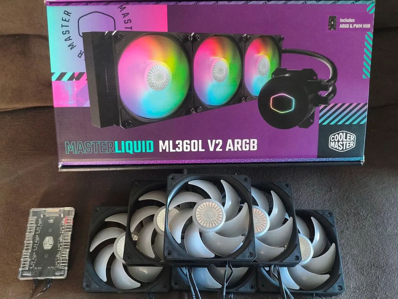 Water Cooler + Kit fans 