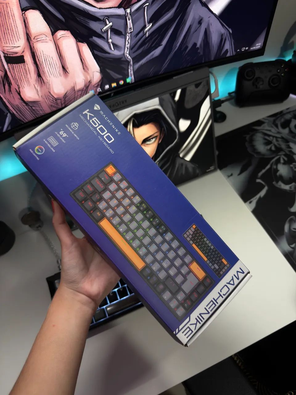 Teclado gamer Machenike B68 - Foto 4