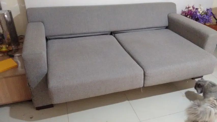 sofa cama  tamanho de cama de viuva
