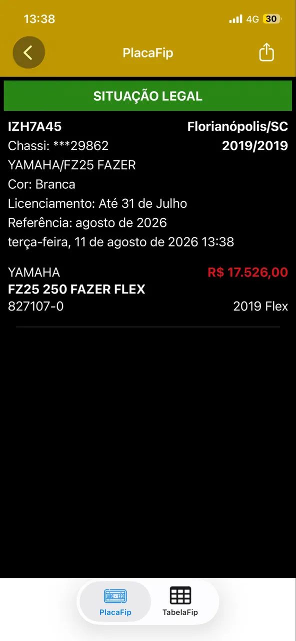 Fazer 250 2019 - Foto 3