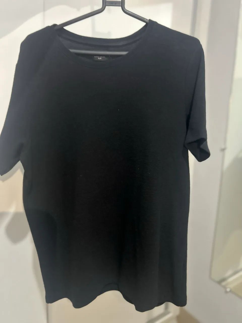 Camiseta preta algodão (Renner) - Foto 4