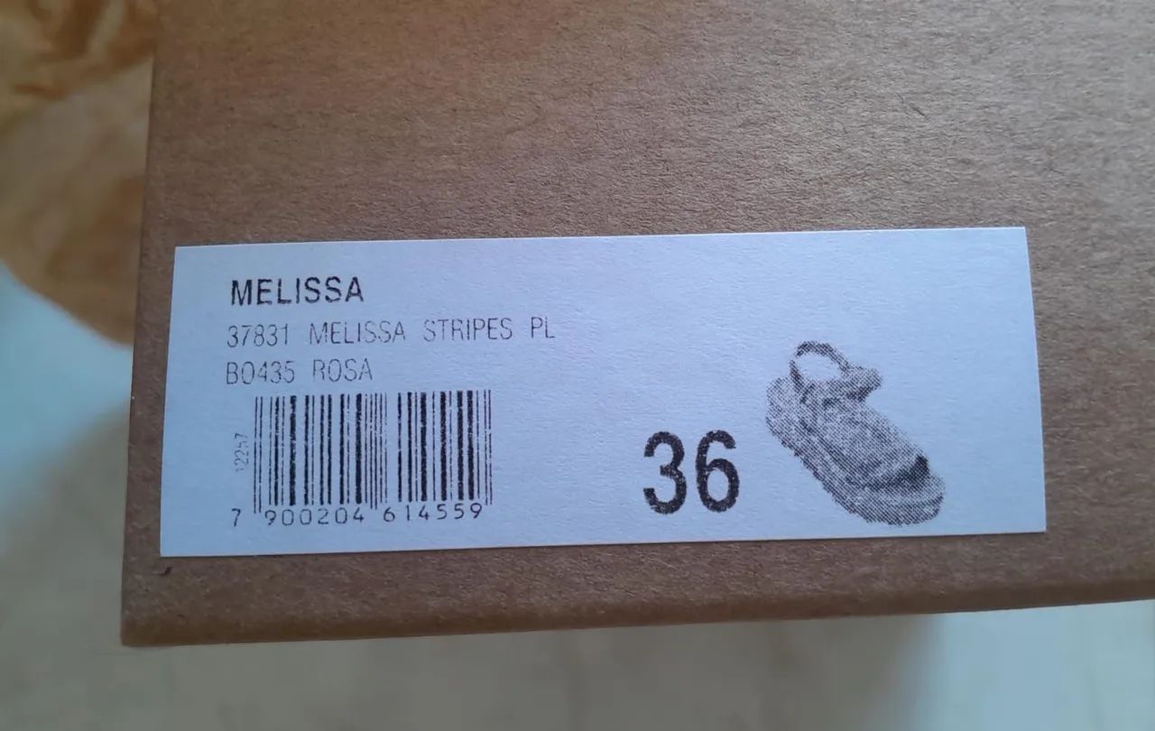 Sandalia Melissa Plataforma Rosa 36 - Foto 2