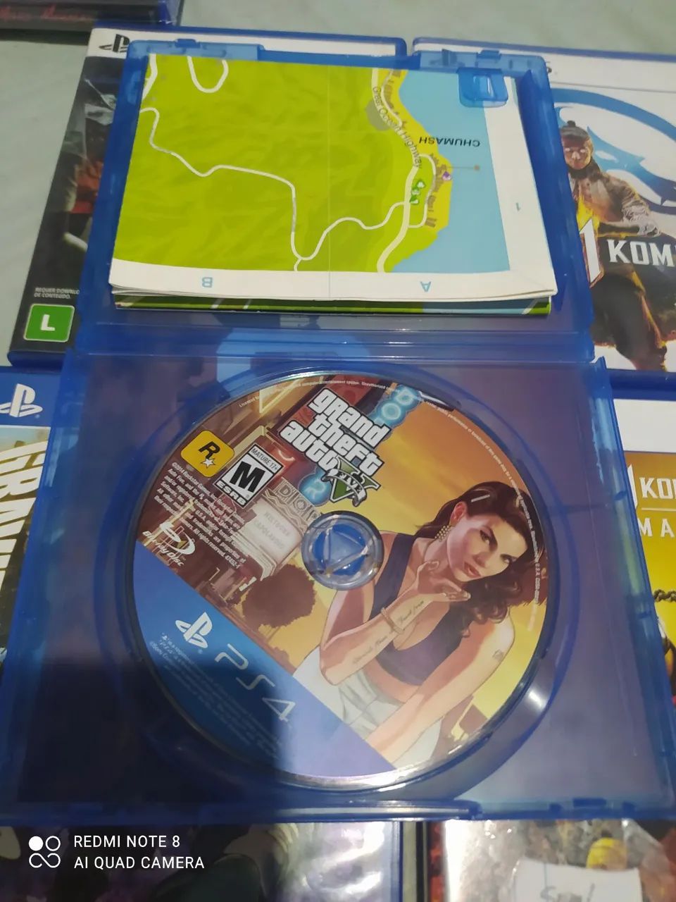 PS4 c/ mapa PS4 - Usado  - Foto 2