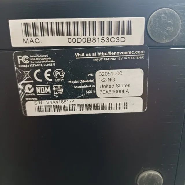 NAS Lenovo ix2 - Foto 2