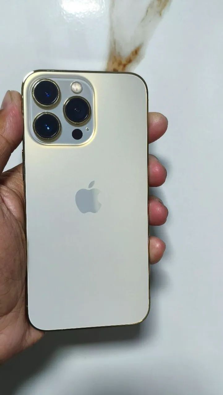 iPhone 13 Pro 128GB - Dourado - Todo Original  - Foto 3