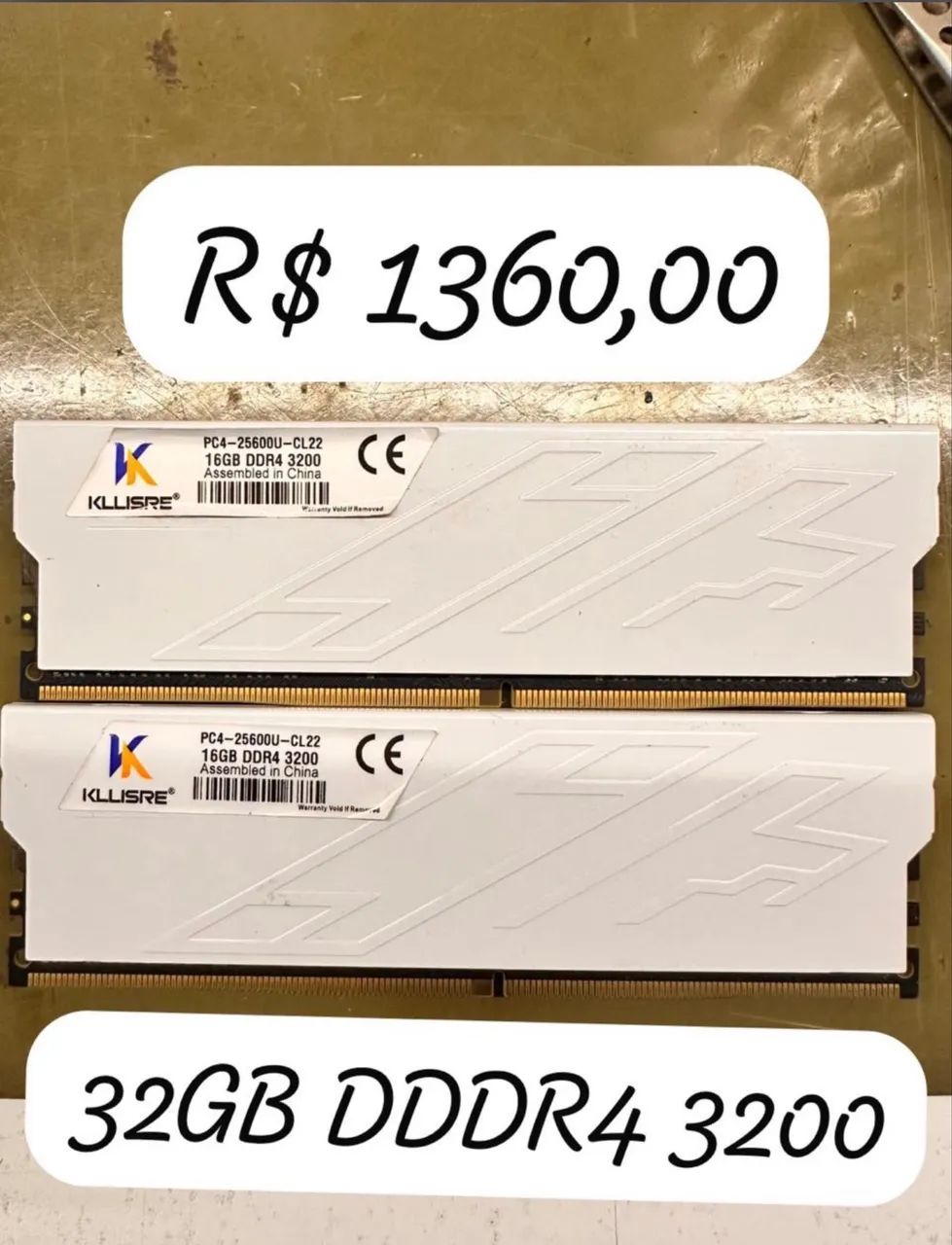 Memória DDR 4 3200