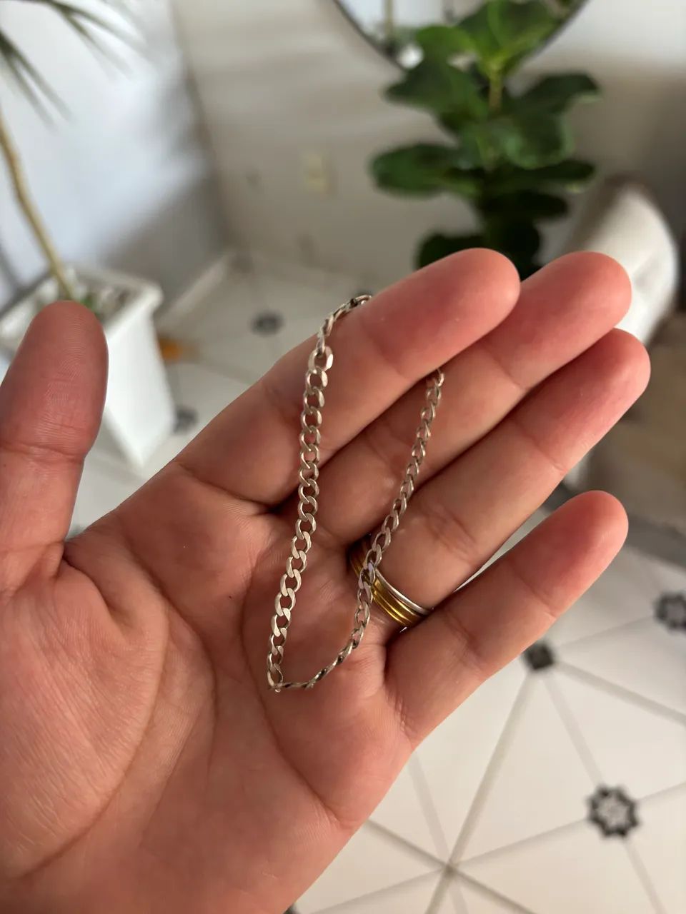 Pulseira de prata  - Foto 3