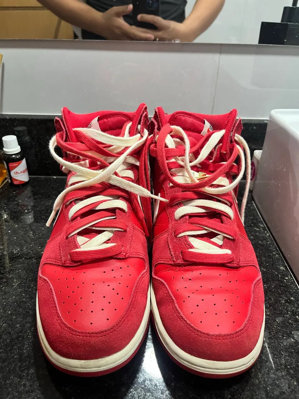 Nike Dunk High - First Use University Red  - Foto 5