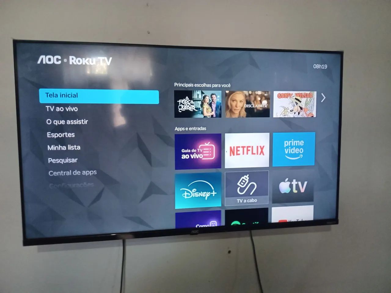 Tv 43 polegadas roku TV aoc - Foto 2
