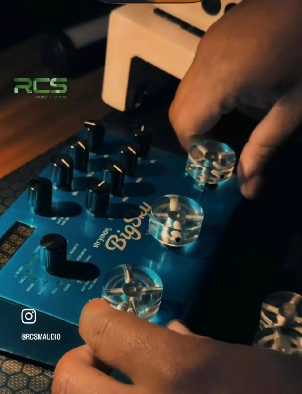 Strymon BigSky Topper Footswitch RCS M&Audio 